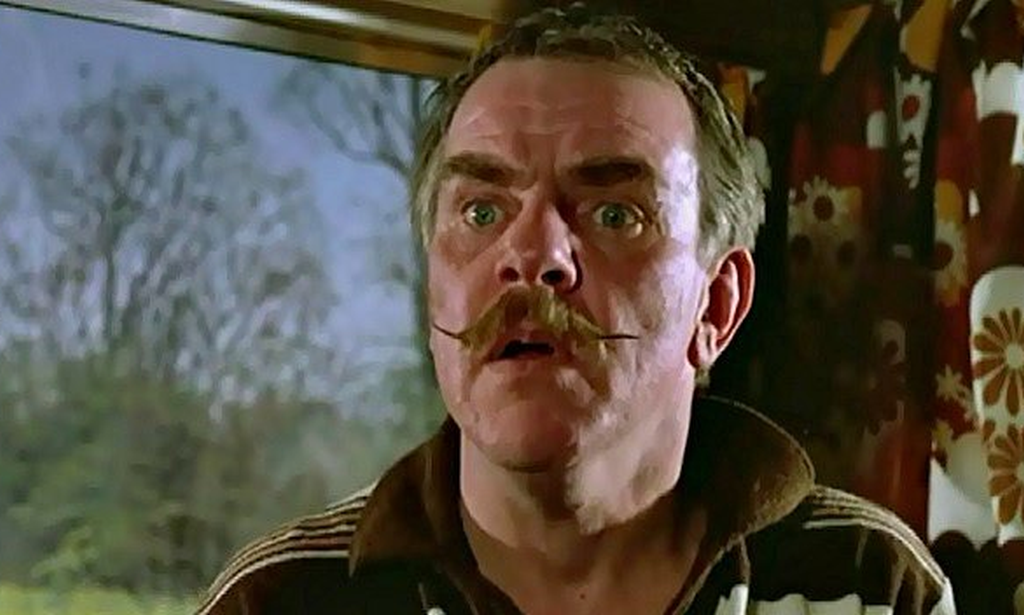 Windsor Davies in Carry On Behind 