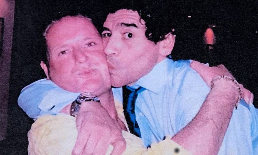 Paul Gascoigne and Maradona