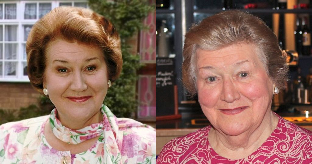 Patricia Routledge who played Hyacinth Bucket in Keeping Up Appearances: Then and now