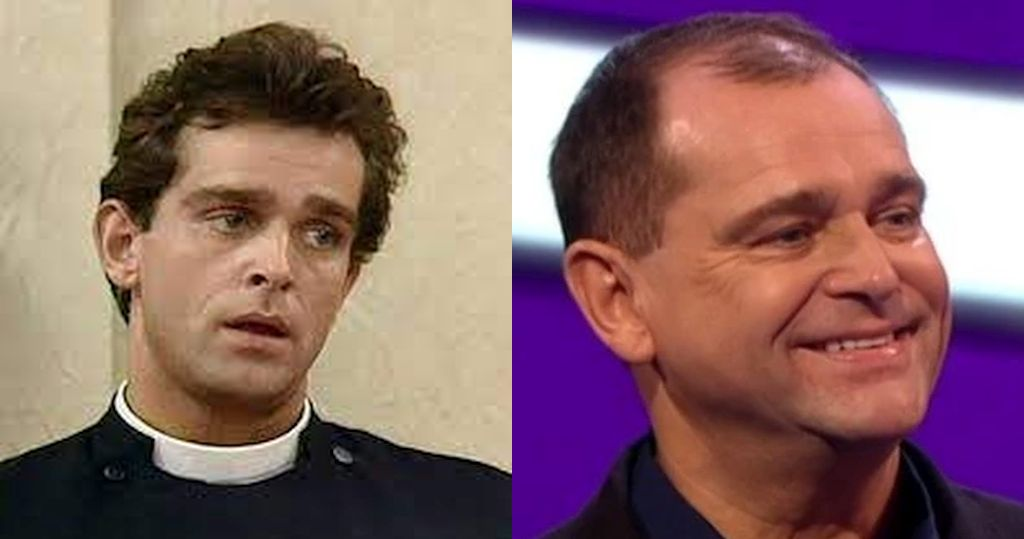 Phillip Gittins who played the Vicar in Keeping Up Appearances: Then and now