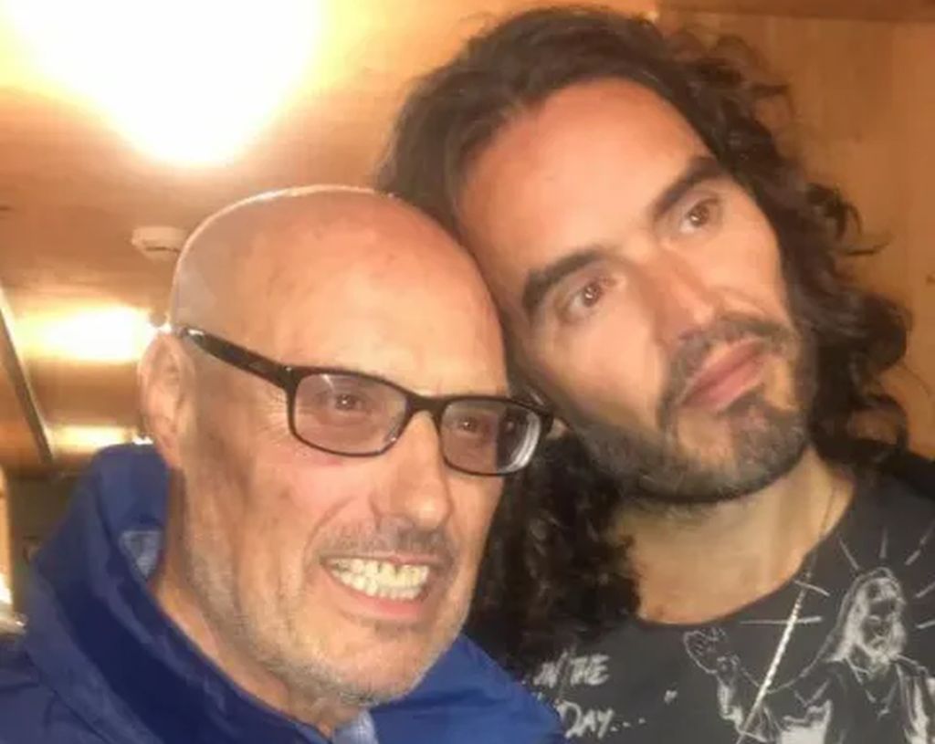 Russell Brand and his dad