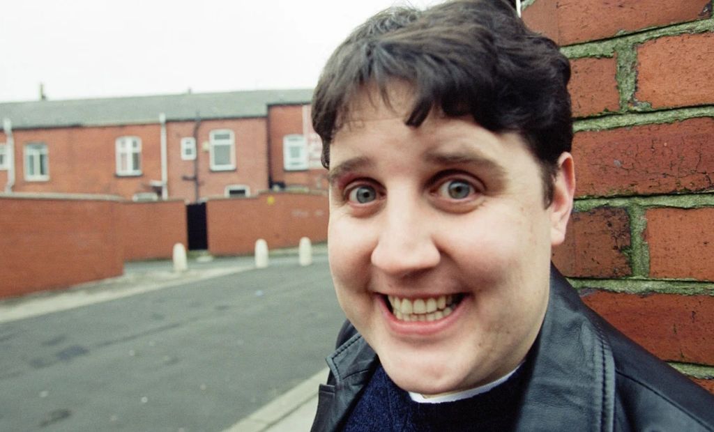 A young Peter Kay whose career was about to soar