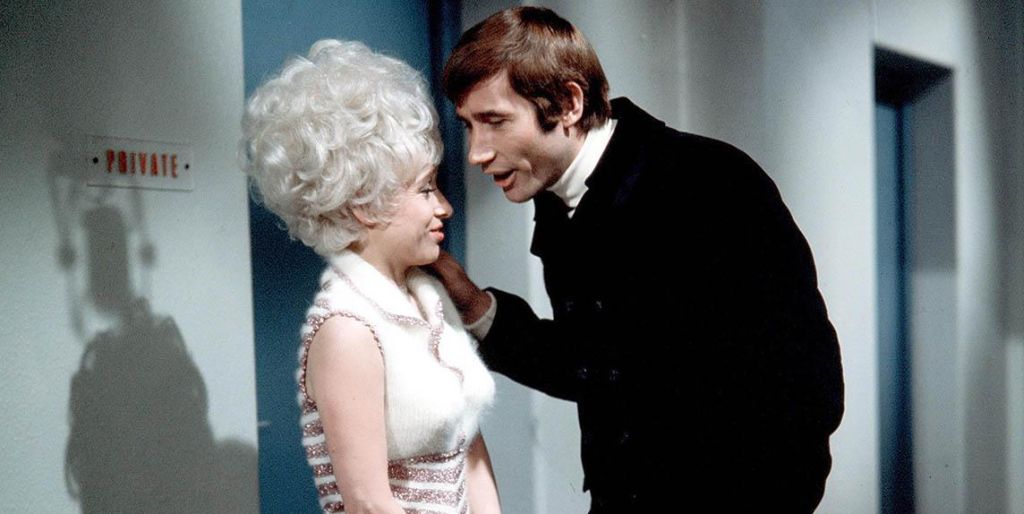 Barbara Windsor and Jim  Dale in Carry On Again Doctor